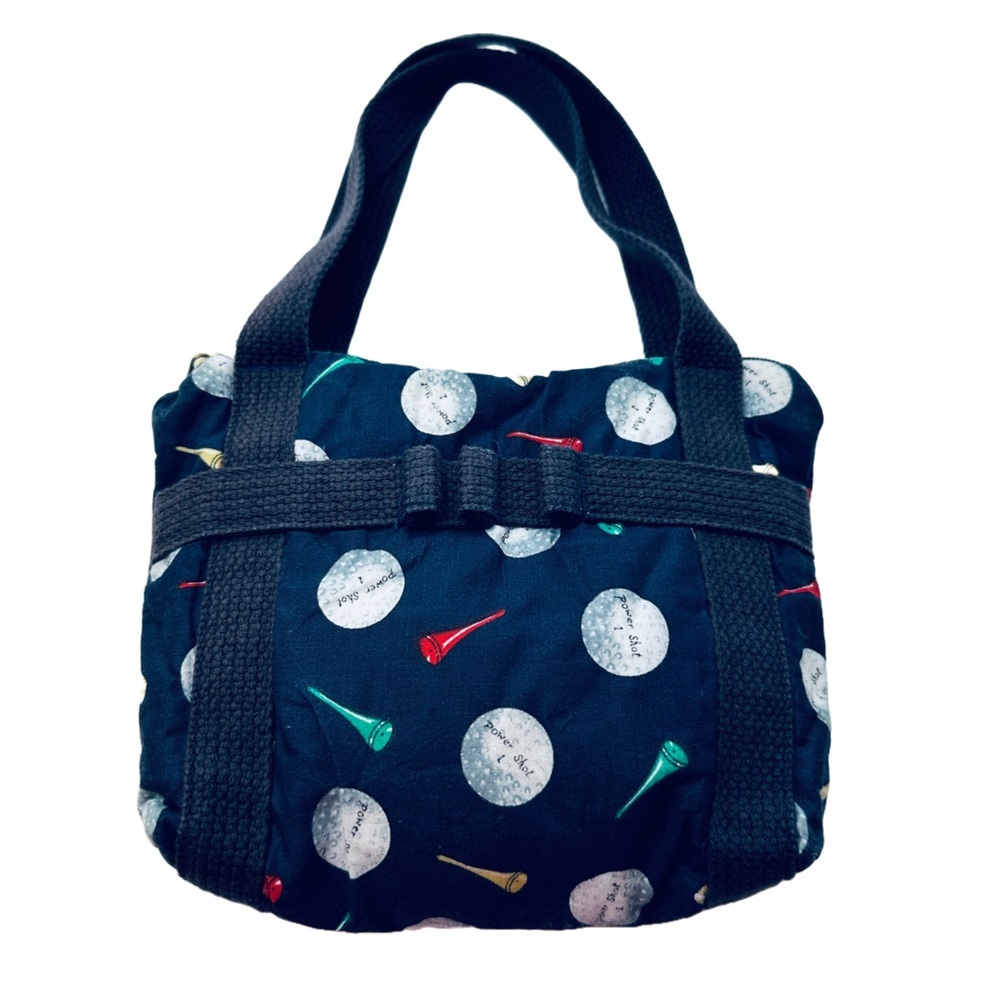 Golf mini bag - purse with spot‎ for golf tees